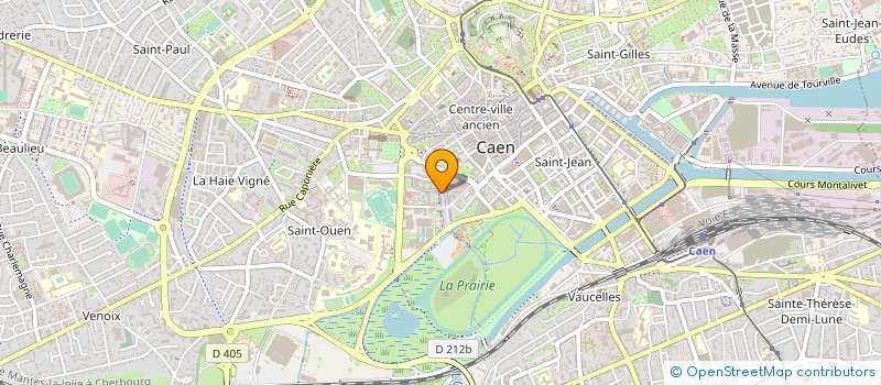 localisation de l'entreprise COPR DES AMIRAUX LE PACIFIQUE à CAEN