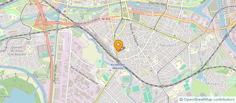 localisation de l'entreprise COPR DORNACH à STRASBOURG