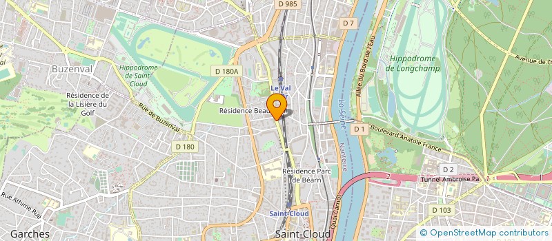 localisation de l'entreprise COPR DU 11 RUE DU MONT VALERIEN 92210 SAINT CLOUD à SAINT-CLOUD