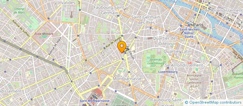 localisation de l'entreprise COPR DU 14 RUE DU REGARD 75006 PARIS  PARIS