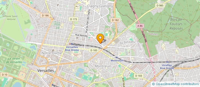 localisation de l'entreprise COPR DU 19 RUE VICTOR BART 78 VERSAILLES à VERSAILLES