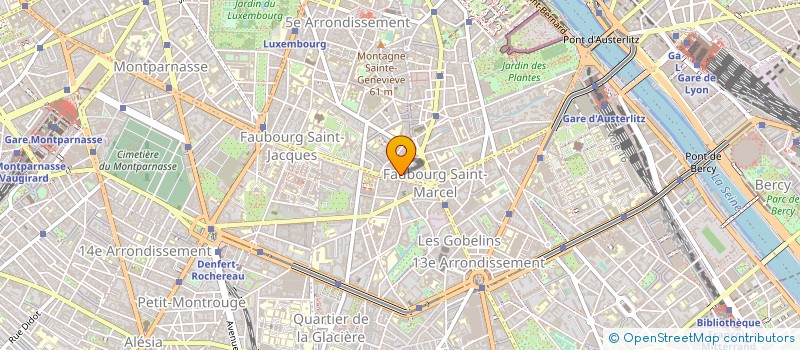 localisation de l'entreprise COPR DU 24 BD DU PORT ROYAL 75005 PARIS  PARIS