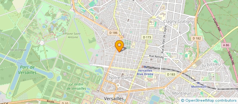 localisation de l'entreprise COPR DU 27 29 RUE LAFAYETTE 78000 VERSAILLES à VERSAILLES