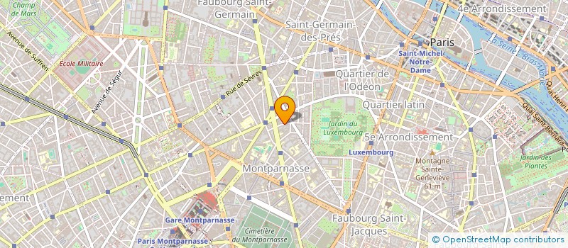 localisation de l'entreprise COPR DU 28 RUE DE FLEURUS 75006 PARIS  PARIS
