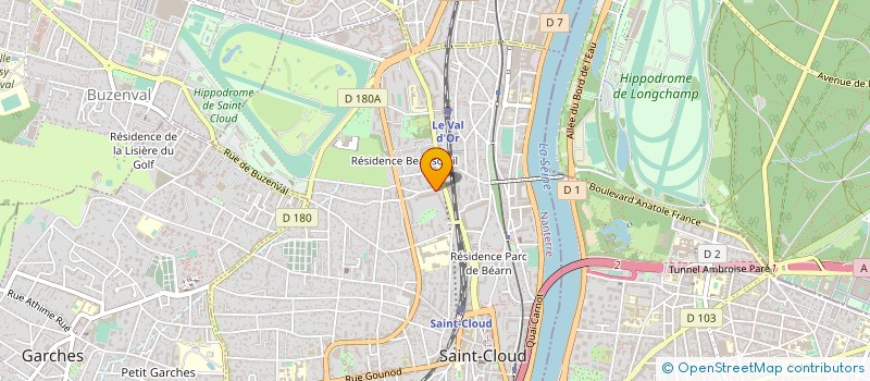 localisation de l'entreprise COPR. DU 3 AU 5 RUE DE VILLARMAINS à SAINT-CLOUD