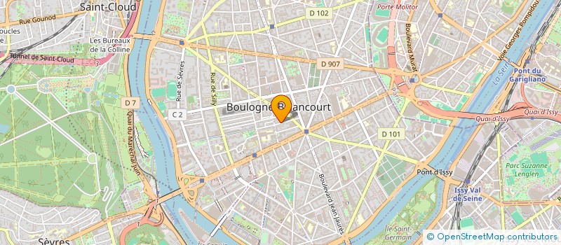 localisation de l'entreprise COPR DU 32 RUE CARNOT 92100 BOULOGNE BILLANCOURT à BOULOGNE-BILLANCOURT