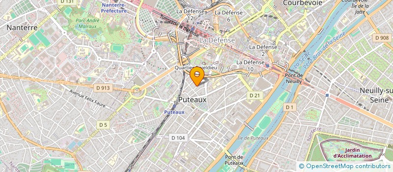 localisation de l'entreprise COPR DU 37-39 RUE GAMBETTA 92800 PUTEAUX à PUTEAUX