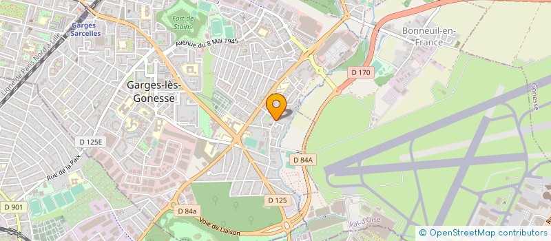 localisation de l'entreprise COPR DU 41 RUE MARCEL BOURGOGNE 95 GARGES LES GONESSE  GARGES-LES-GONESSE