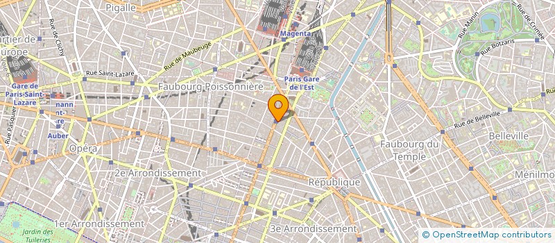 localisation de l'entreprise COPR DU 46 BD DE STRASBOURG 75010 PARIS  PARIS