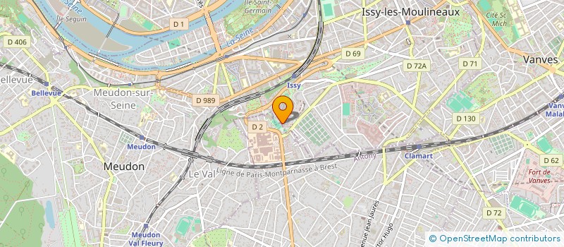 localisation de l'entreprise COPR DU 5-7 RUE DE LA PASTORALE 92130 ISSY LES MOULINEAUX à ISSY-LES-MOULINEAUX