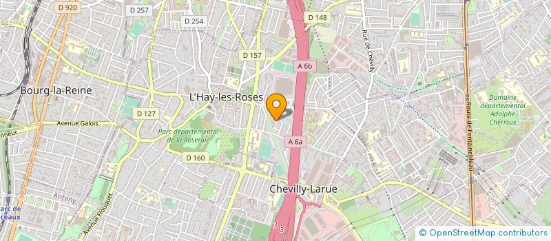 localisation de l'entreprise COPR DU 5 BIS RUE DENIS PAPIN 94 L HAY LES ROSES à L'HAY-LES-ROSES