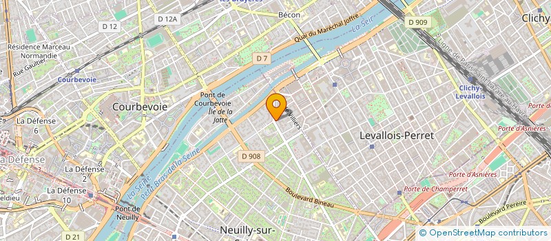 localisation de l'entreprise COPR DU 86 BD VICTOR HUGO 92200 NEUILLY SUR SEINE à NEUILLY-SUR-SEINE