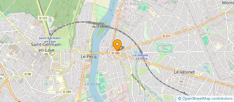 localisation de l'entreprise COPR DU 88 BIS ROUTE DE MONTESSON 78110 LE VESINET  LE VESINET