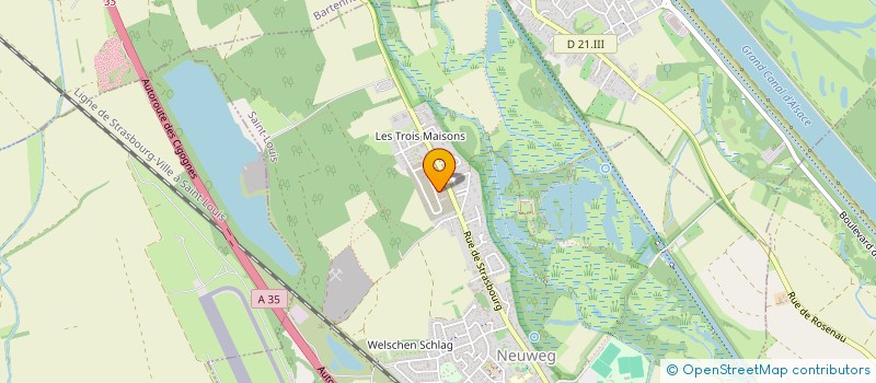 localisation de l'entreprise COPR EDEN SUNRISE  SAINT-LOUIS