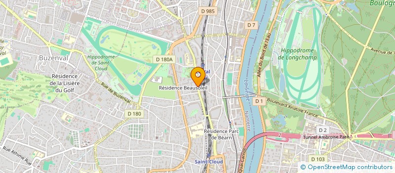 localisation de l'entreprise COPR ET ASSOCIES à SAINT-CLOUD