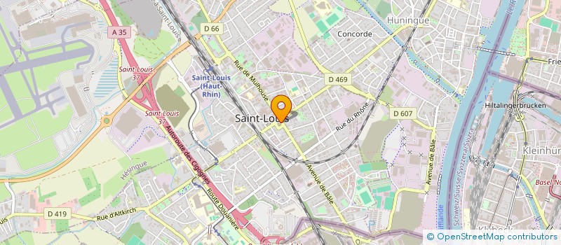 localisation de l'entreprise COPR FLEUR DE FRANCE GARAGES  SAINT-LOUIS