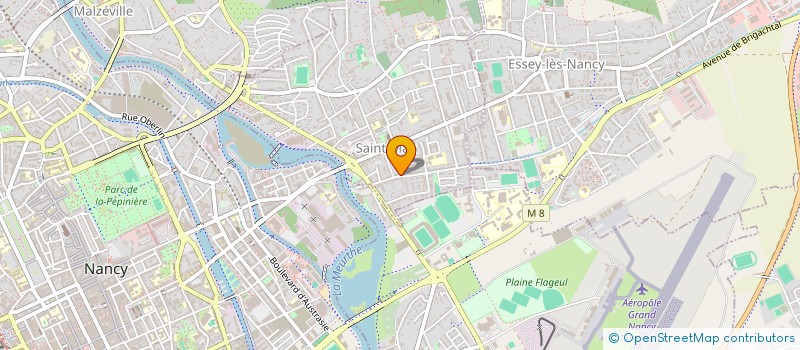 localisation de l'entreprise COPR HAUT-RIVAGE   SAINT-MAX