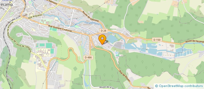 localisation de l'entreprise COPR. HELENA  FECAMP