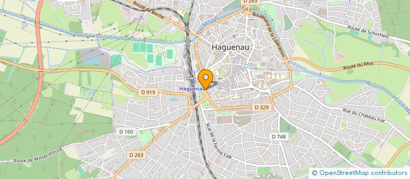 localisation de l'entreprise COPR IMB PICKERING  HAGUENAU