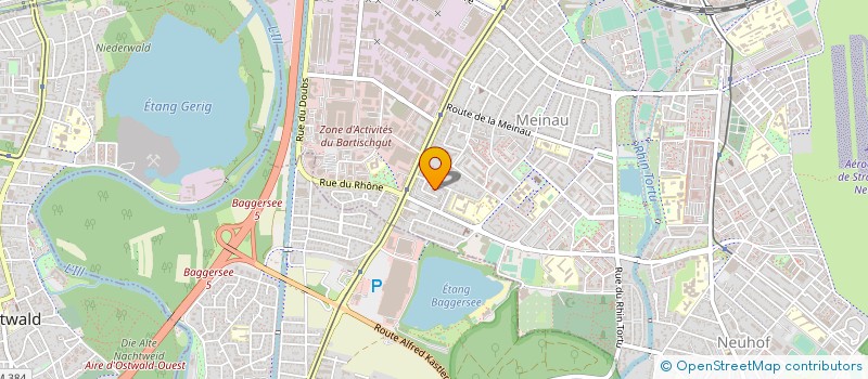 localisation de l'entreprise COPR IMM 6 R DU POITOU à STRASBOURG