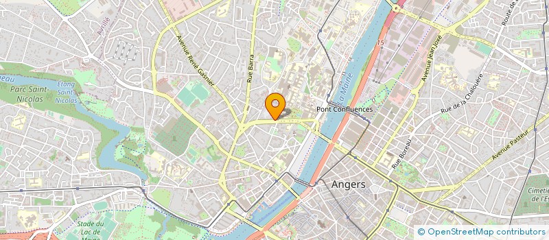 localisation de l'entreprise COPR IMM DAVIERS à ANGERS