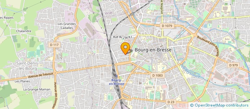 localisation de l'entreprise COPR IMM DE LATTRE à BOURG-EN-BRESSE