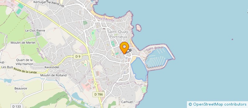 localisation de l'entreprise COPR IMM MARINES  SAINT-QUAY-PORTRIEUX
