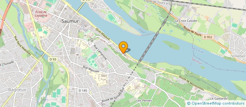 localisation de l'entreprise COPR IMM PL NOTRE DAME  SAUMUR