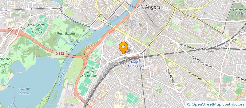 localisation de l'entreprise COPR IMM PL SEMARD à ANGERS
