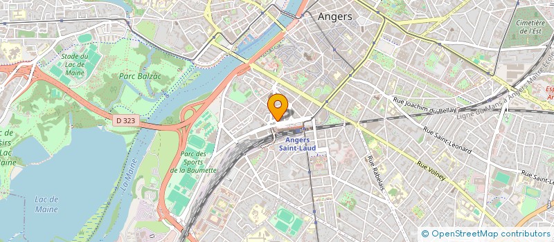 localisation de l'entreprise COPR IMM PL SEMARD à ANGERS