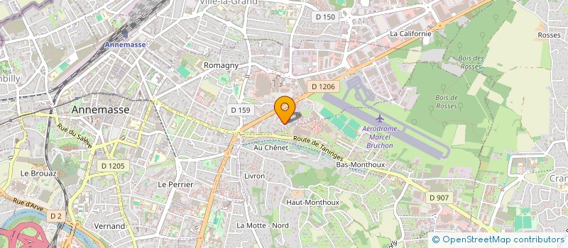 localisation de l'entreprise COPR L AIGLON  ANNEMASSE