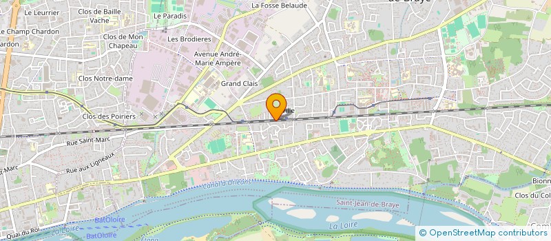 localisation de l'entreprise COPR L ECHARBEAU à SAINT-JEAN-DE-BRAYE