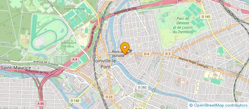 localisation de l'entreprise COPR L EMBARCADERE 6/8 RUE CHARLES PATHE 94 JOINVILLE LE PONT  JOINVILLE-LE-PONT