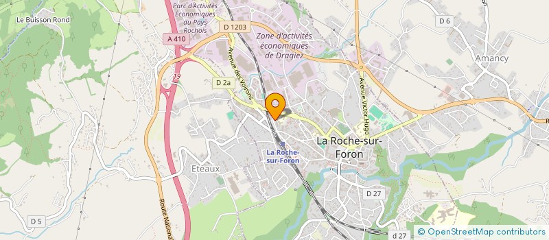 localisation de l'entreprise COPR L HORIZON  LA ROCHE-SUR-FORON