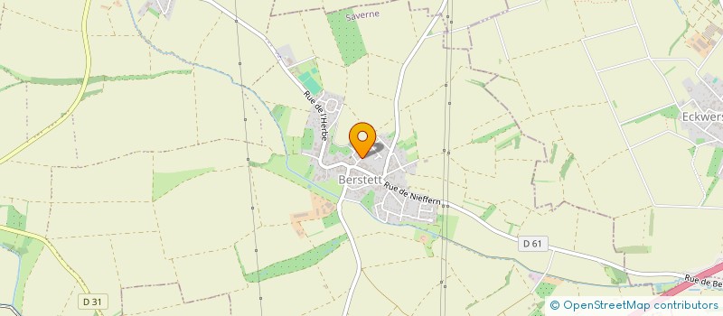 localisation de l'entreprise COPR L OLIVIER  BERSTETT