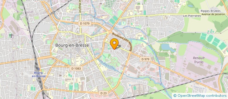 localisation de l'entreprise COPR LA BRESSANE à BOURG-EN-BRESSE