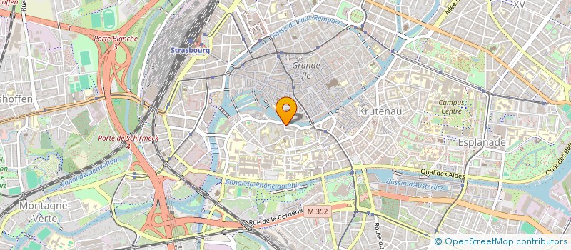 localisation de l'entreprise COPR LA COUR DE ST LOUIS à STRASBOURG