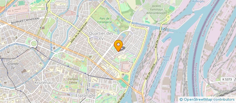 localisation de l'entreprise COPR LA SILHOUETTE à STRASBOURG