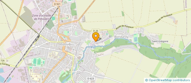 localisation de l'entreprise COPR LA VALLEE à PITHIVIERS
