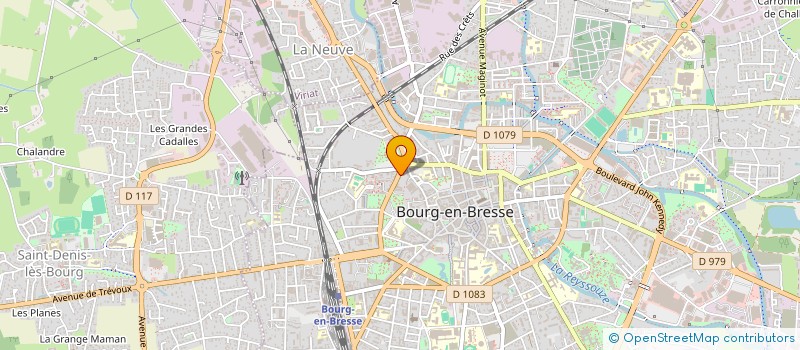 localisation de l'entreprise COPR LE BEAU SITE à BOURG-EN-BRESSE