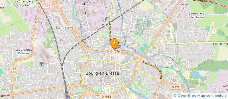 localisation de l'entreprise COPR LE CLAIR MATIN à BOURG-EN-BRESSE