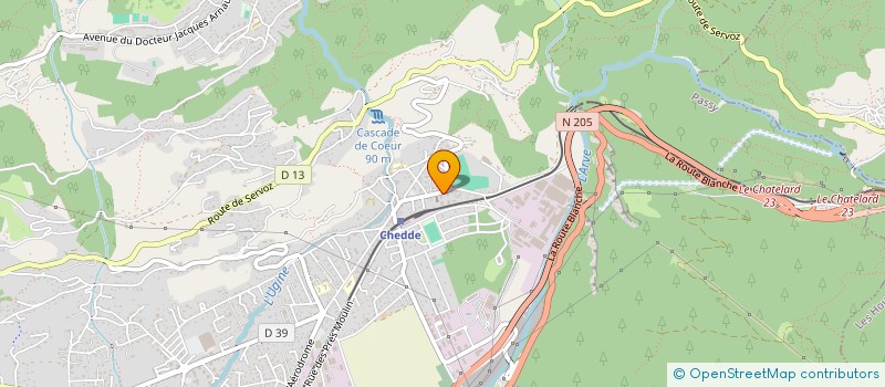 localisation de l'entreprise COPR LE CLOS CORBIN  PASSY