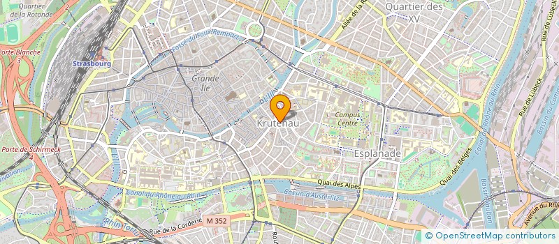localisation de l'entreprise COPR LE JARDIN DE ROME  STRASBOURG