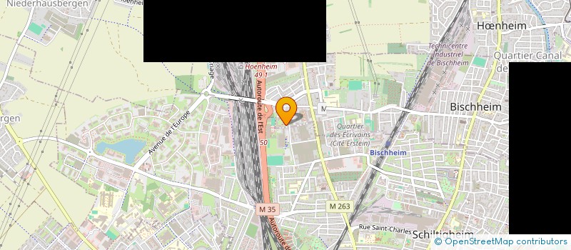 localisation de l'entreprise COPR LE LEMERCIER  BISCHHEIM