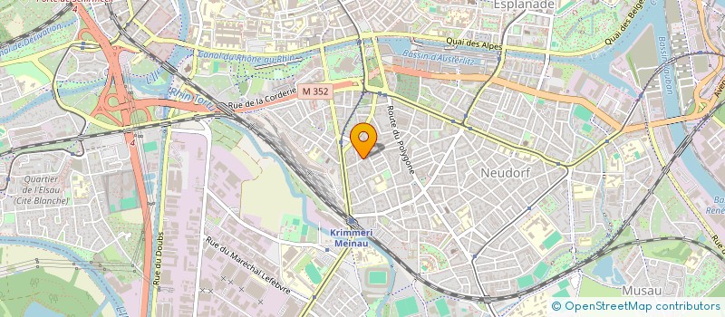 localisation de l'entreprise COPR LE NEVERS à STRASBOURG