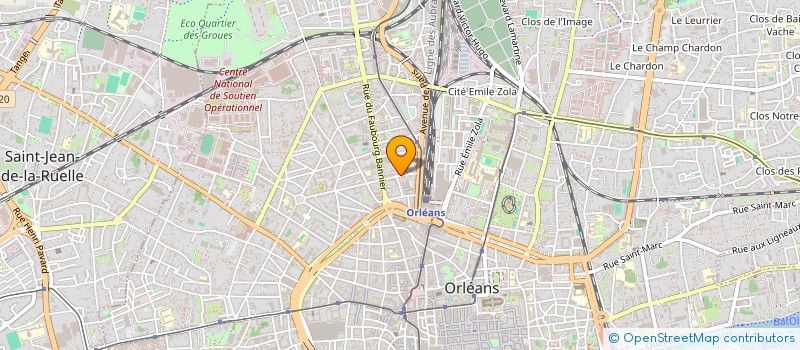 localisation de l'entreprise COPR LE REGENT II  ORLEANS