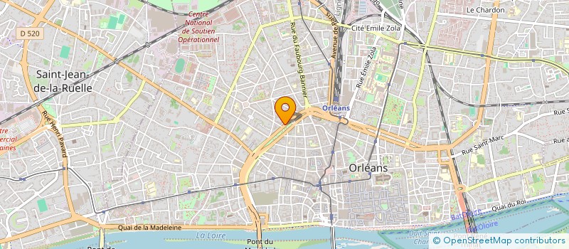 localisation de l'entreprise COPR LE ROYAL  ORLEANS