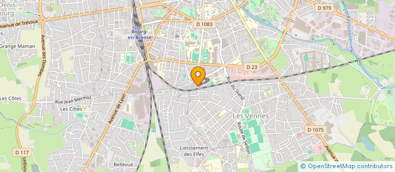 localisation de l'entreprise COPR LE VENISE BAT C2 à BOURG-EN-BRESSE