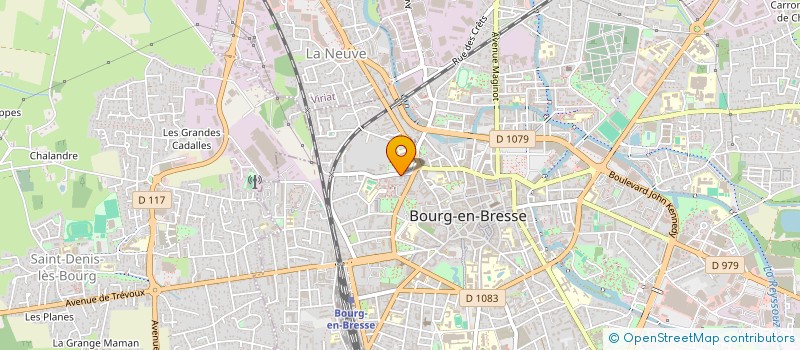 localisation de l'entreprise COPR LES CAPUCINES à BOURG-EN-BRESSE