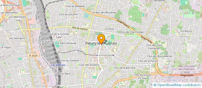 localisation de l'entreprise COPR LES COROLLES II à FLEURY-LES-AUBRAIS